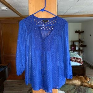 Beautiful Blue Blouse